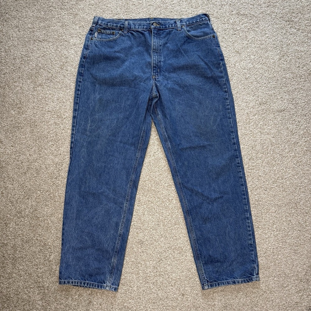 Carhartt Relaxed Fit Jeans Men's Size 40x34 Denim Pants Classic Workwear